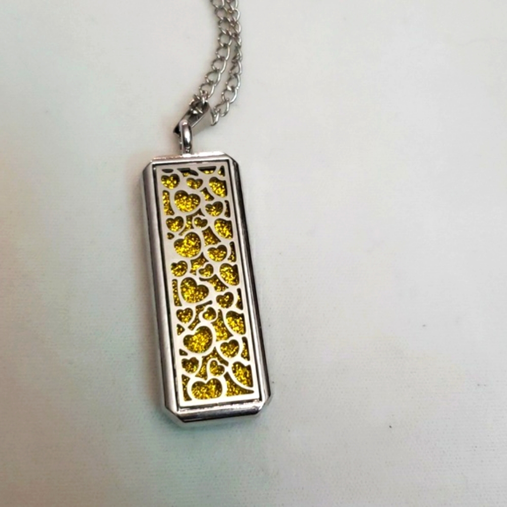 Heart Aromatherapy Necklace